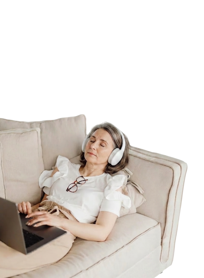 Woman relaxing