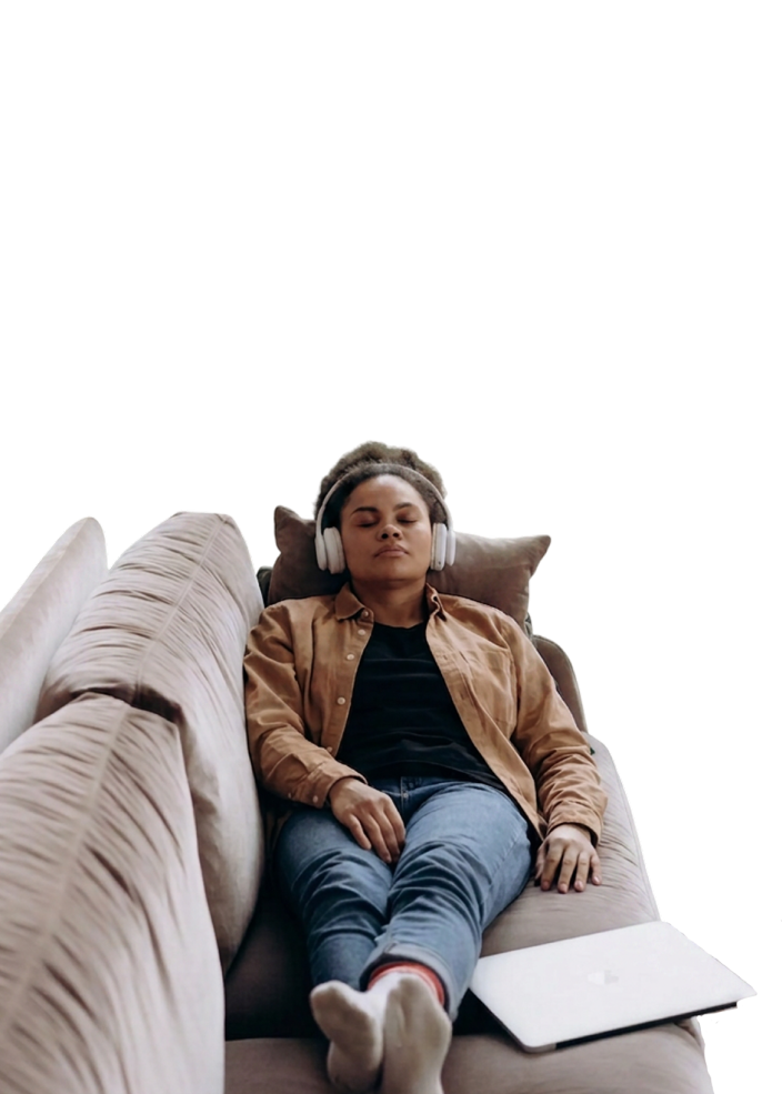 Woman relaxing