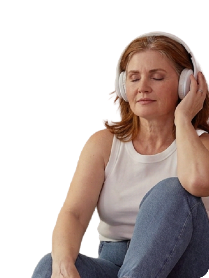 Woman relaxing